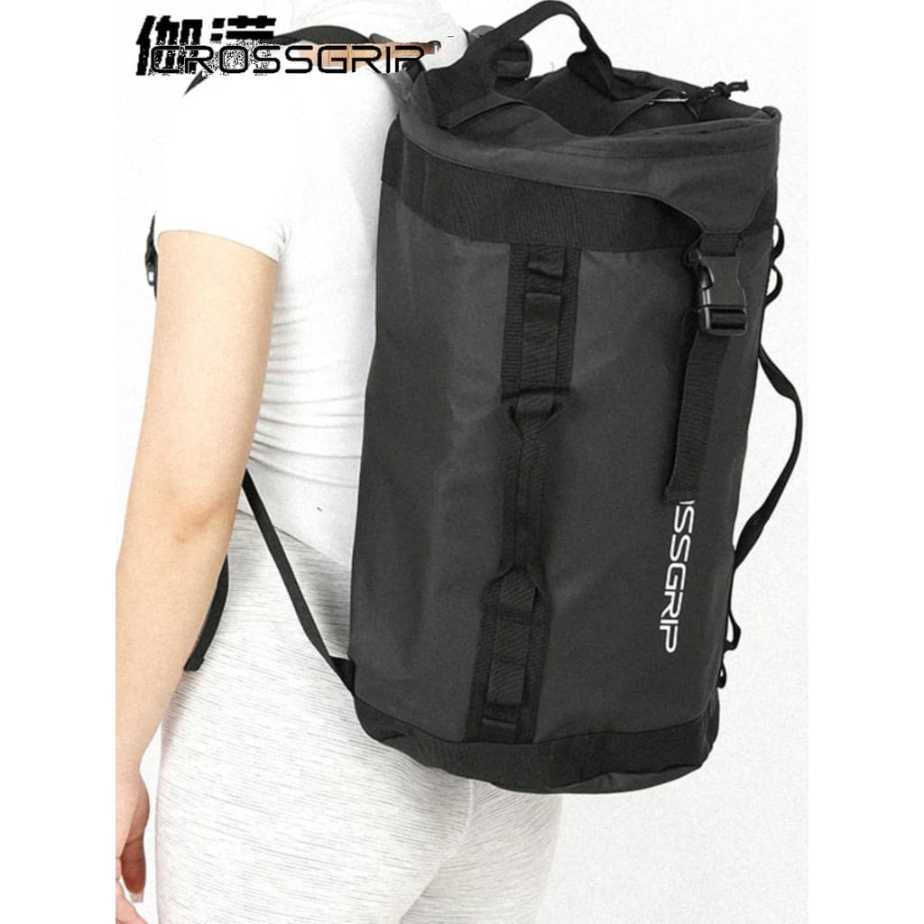 Crossgrip Gaman Bolsa Balde de Filme de Couro Bolsa Multifuncional Bolsa Esportiva Moda Academia Bolsa Esportiva À Prova