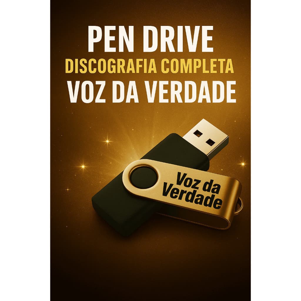 Usb - PendrivePersonalizado –  VOZ DA VERDADE