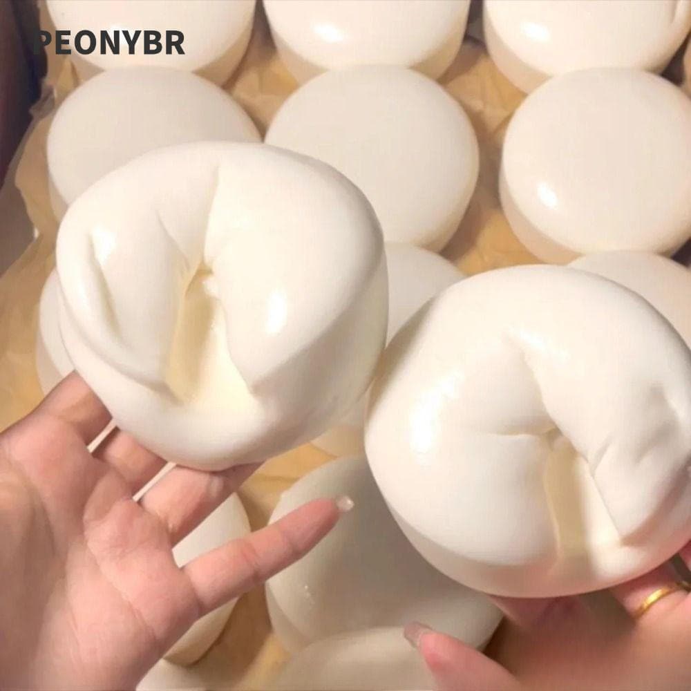 PEONYHOME Squeeze Simulation Toy , Brinquedo De Estresse Mole De Bolo De Iogurte De Silicone Macio , Pitada De Recuperaç