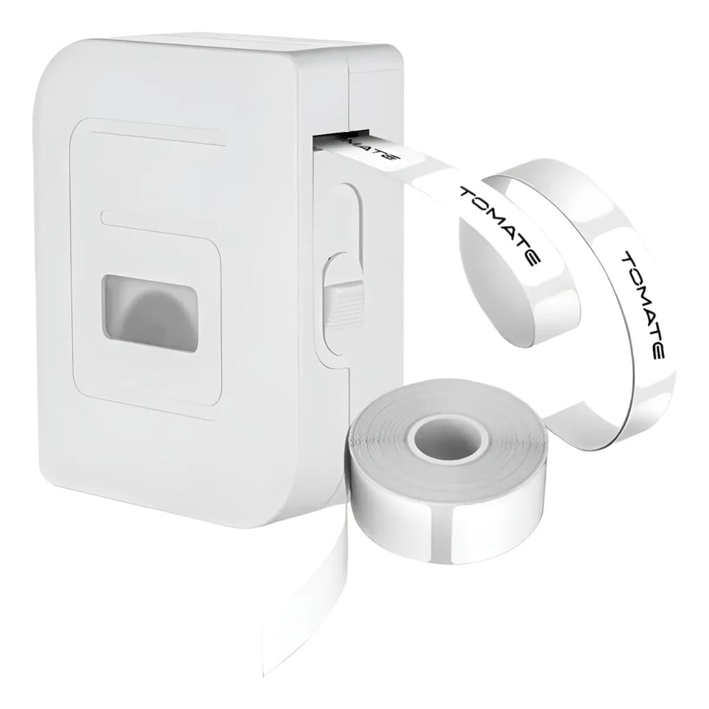 Impressora Térmica Bluetooth Mini Etiquetas Adesiva Portá...