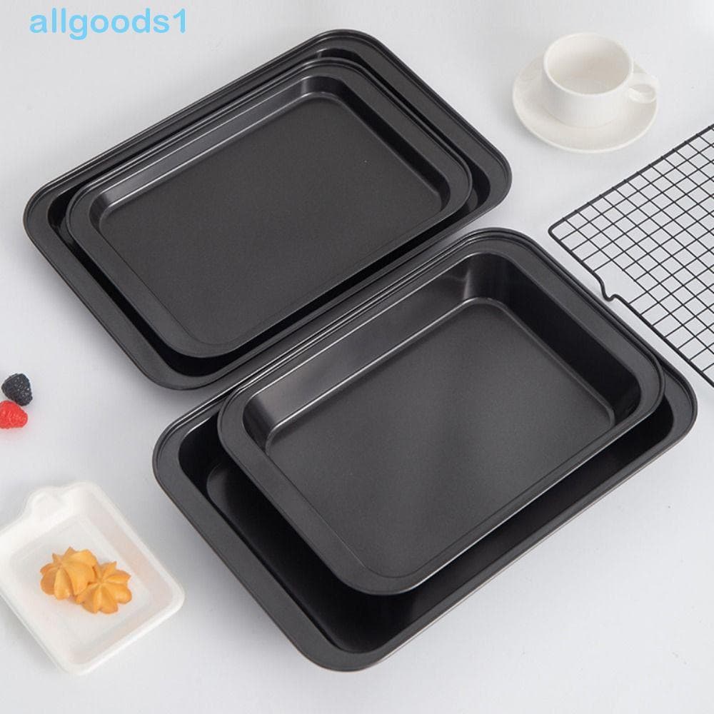 Bandeja De Cozimento ALLGOODS , Assadeira Retangular Antiaderente De Aço Carbono , Folha De Biscoito Durável De 31/33/42