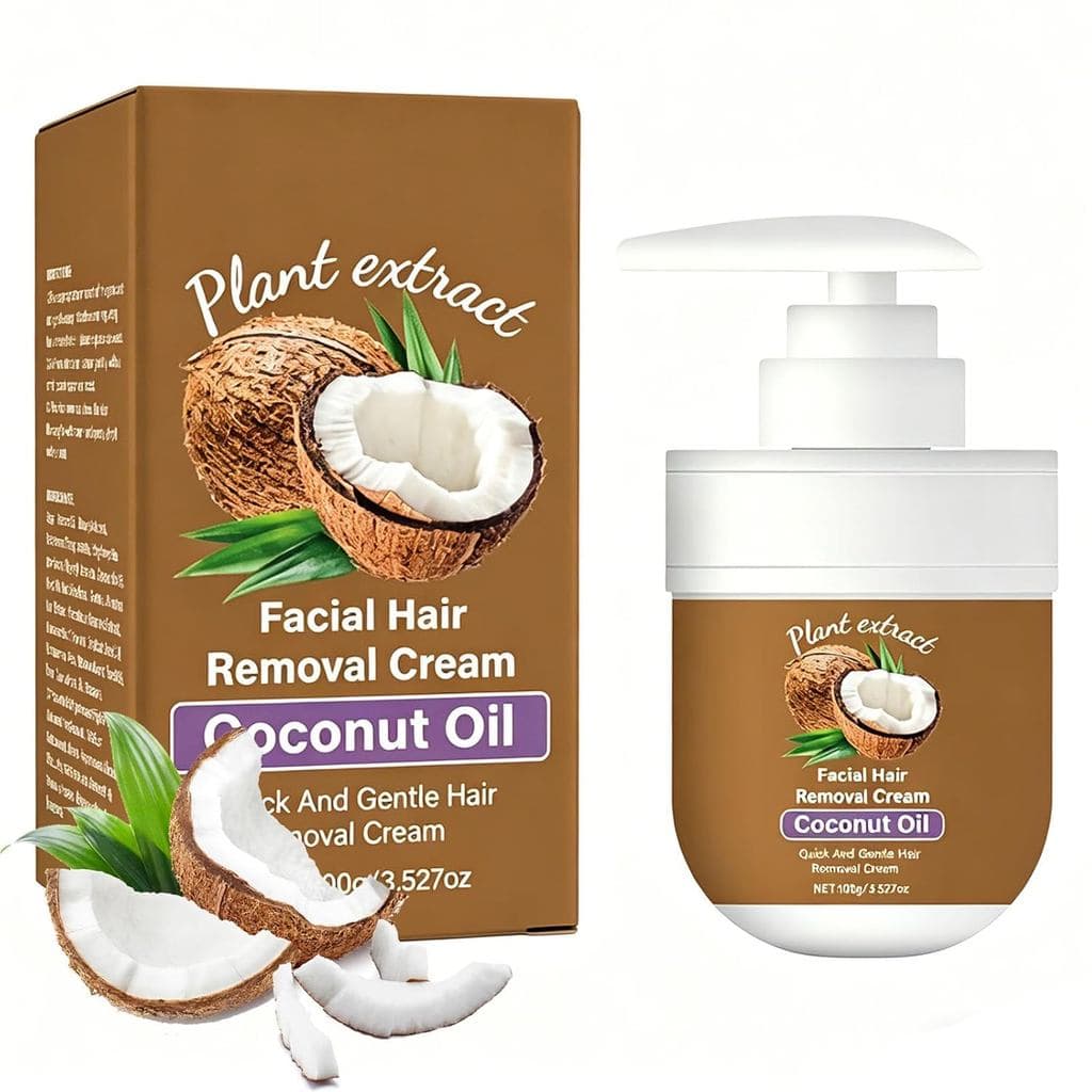 KenshawHairRemoval, KinshawFacialHairRemover, Remoção de Pelos de Coco para Mulheres, Cuidado Suave para Lábio Superior