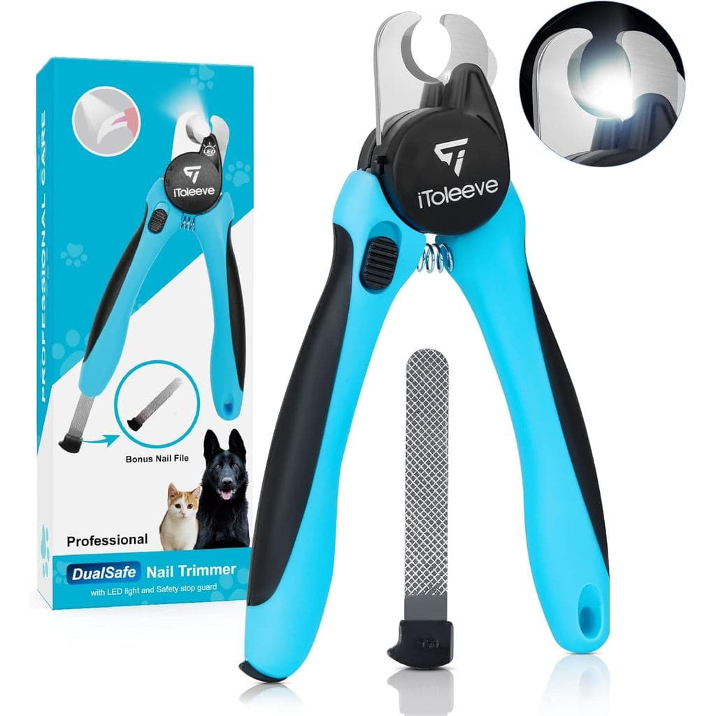 Cortador de Unhas LED com Luz, Ilumina as Unhas ou a Linha de Sangue para um Corte Seguro e Fácil, Extra Afiado para Unh