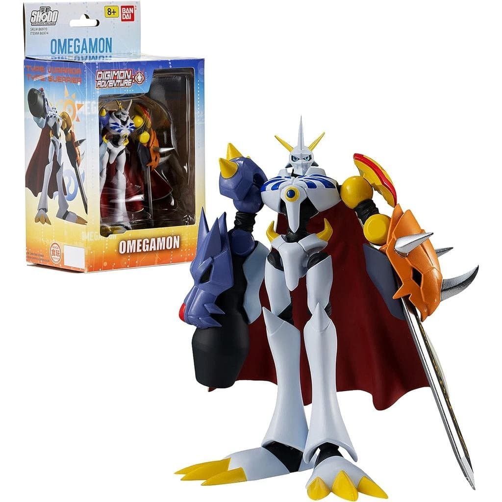 Bandai Namco - Digmon - Omegamon, Shodo 3.5 inch Action Figure XUGZ