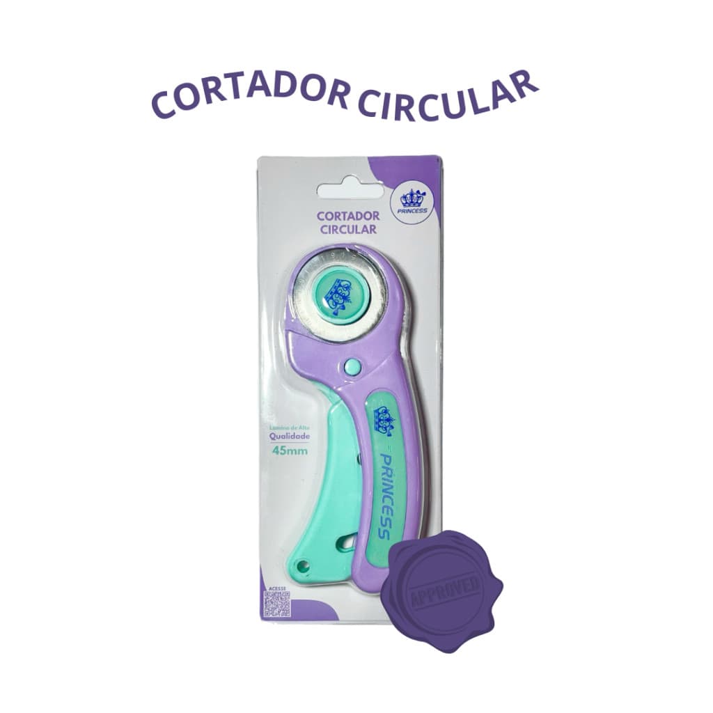 Cortador Circular Princess - 16,5Cm - Ut.959 Lilas