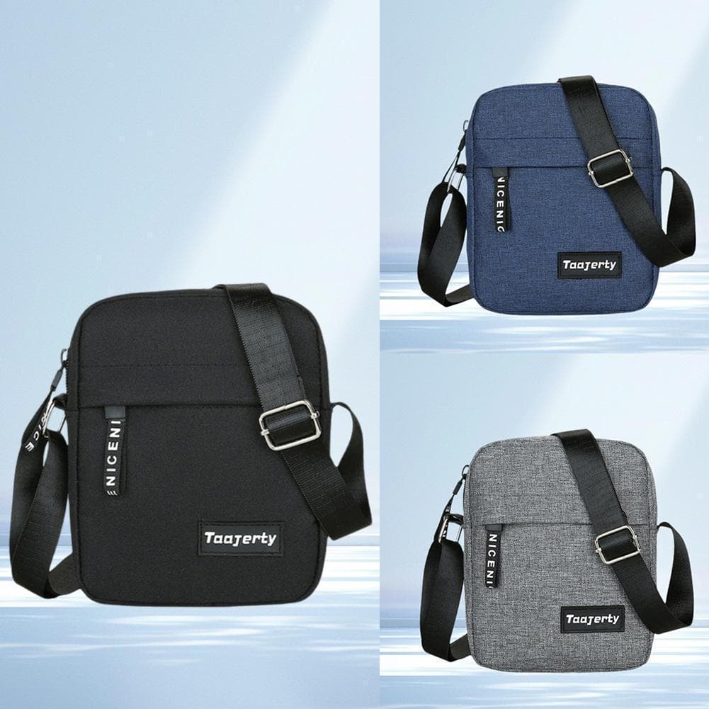 Moda Masculina Novo Estilo Coreano Bolsa De Ombro Mensageiro Quadrado Unissex K8Q0