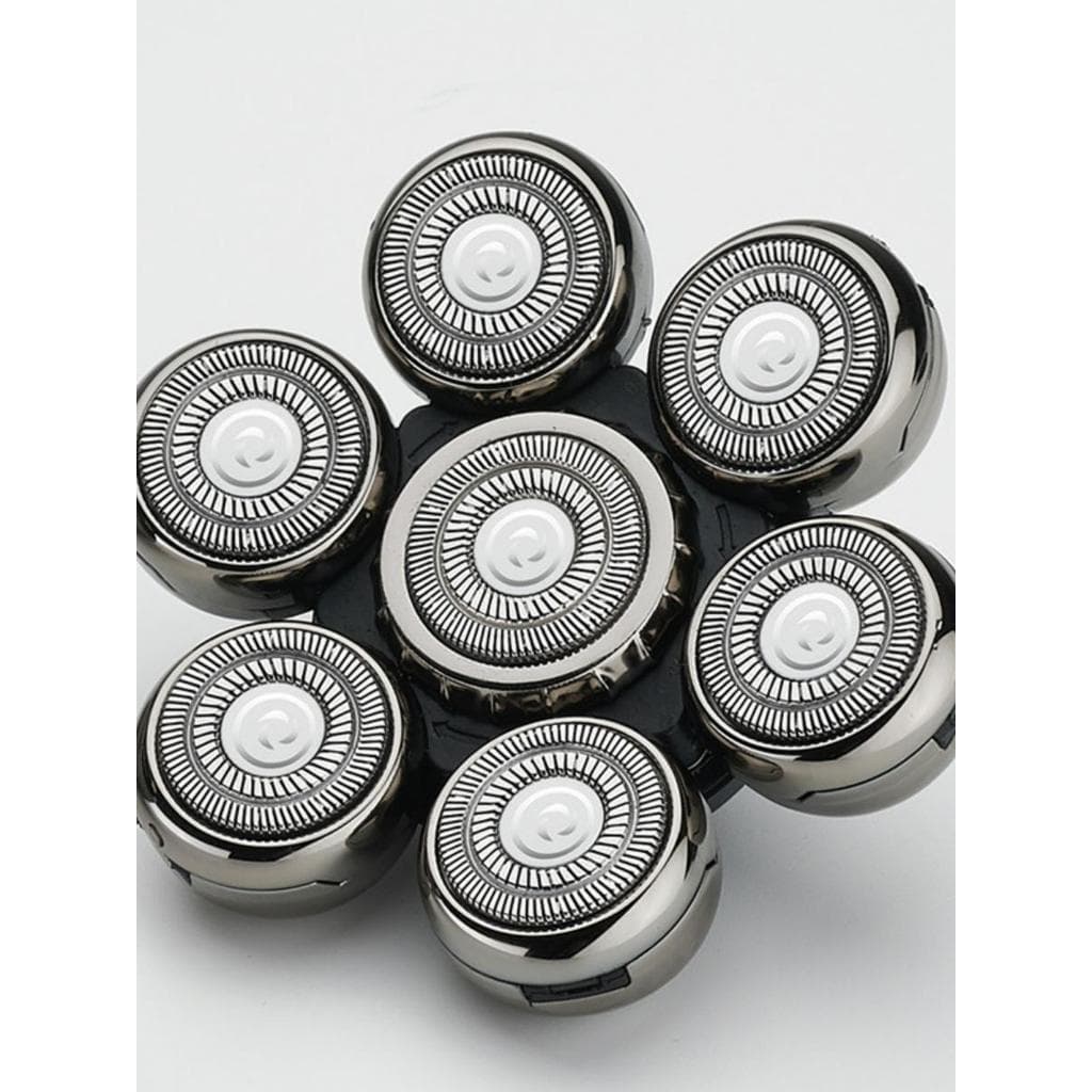 Rico Navalha Elétrica Lavável Fina Aço de Tungstênio Modelos de Peças de Sete Cabeças Todos os Equipamentos