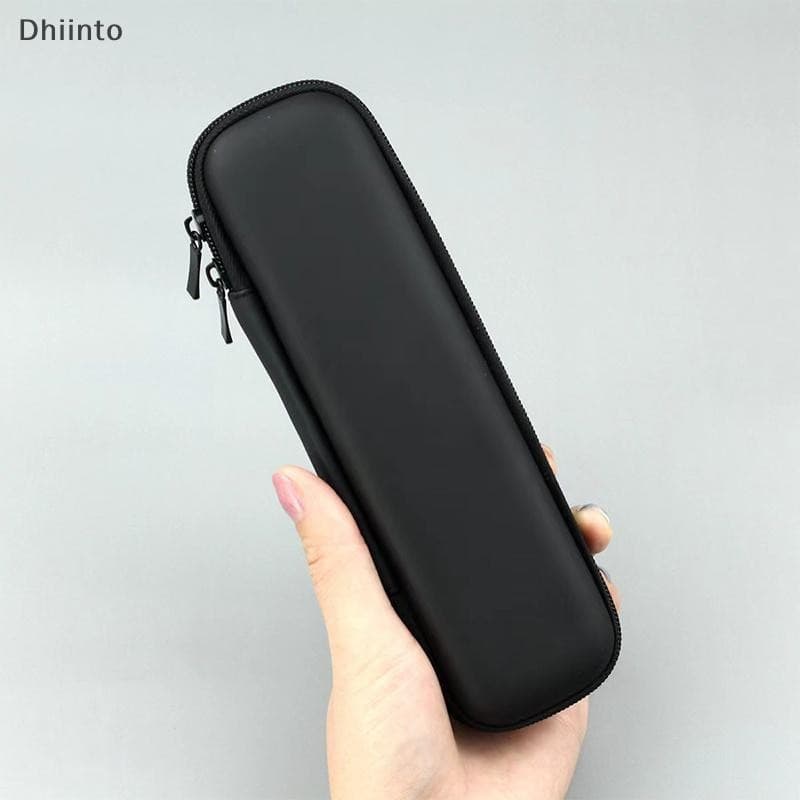 [Dhiint] Caixa de Armazenamento para Pincéis de Maquiagem Feminina, Bolsa Pequena de Cor Sólida para Cosméticos, Batom e