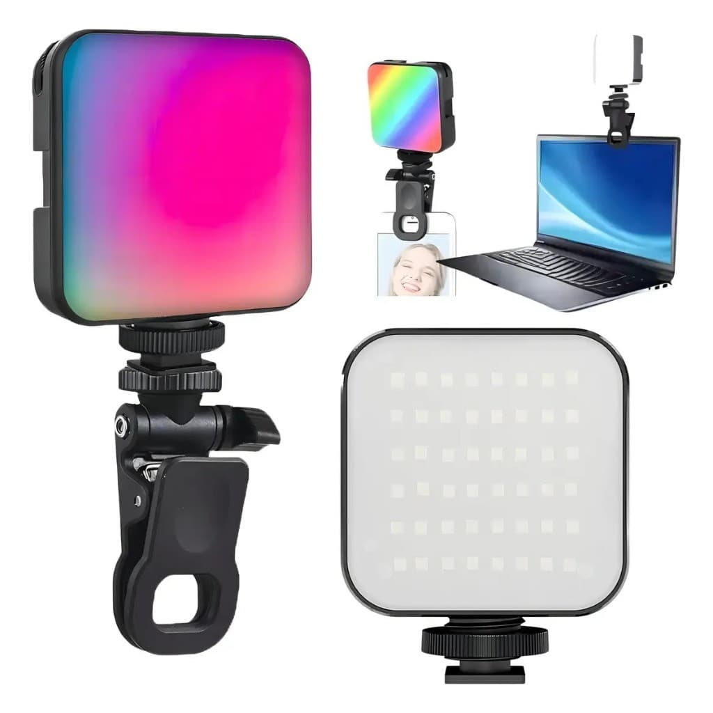 Luz de preenchimento para fotografia noturna Mini LED luz de vídeo portátil para fotografia