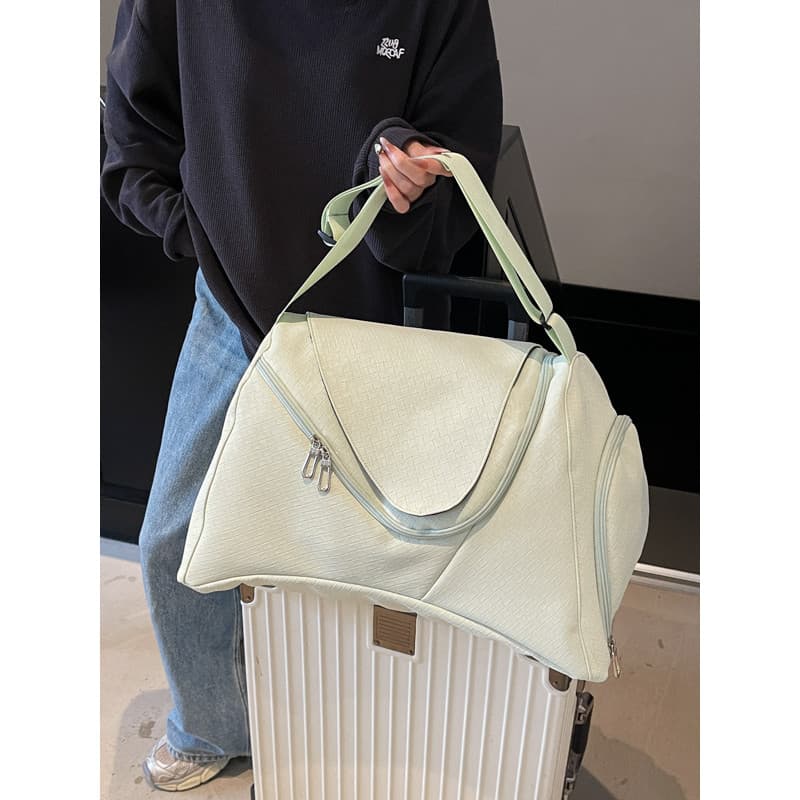 Bolsa mensageiro feminina de grande capacidade, bolsa esportiva japonesa para viagem ao ar livre, lazer, estilo preguiço