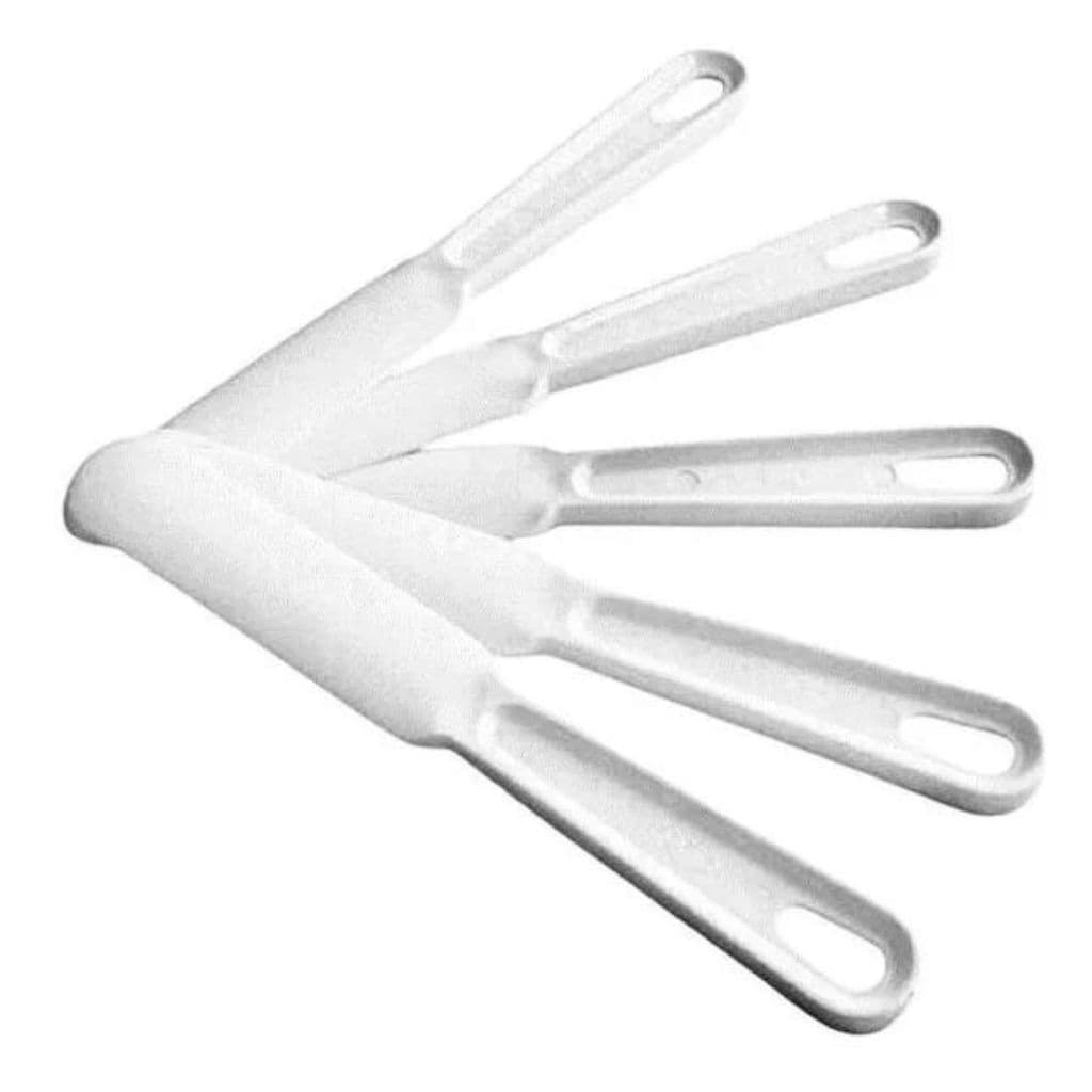Espatula Plastica Para Aplicaçao de Cera de Depilaçao (UMA UNIDADE APENAS).