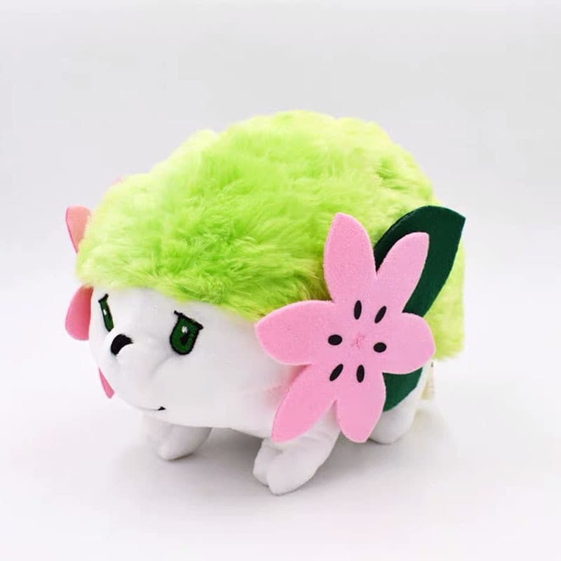 20cm Pokemon Anime Periférico Grande Grama Ouriço Pelúcia Brinquedo Bonito Acompanha Boneca Para Dar Namorada Presente D