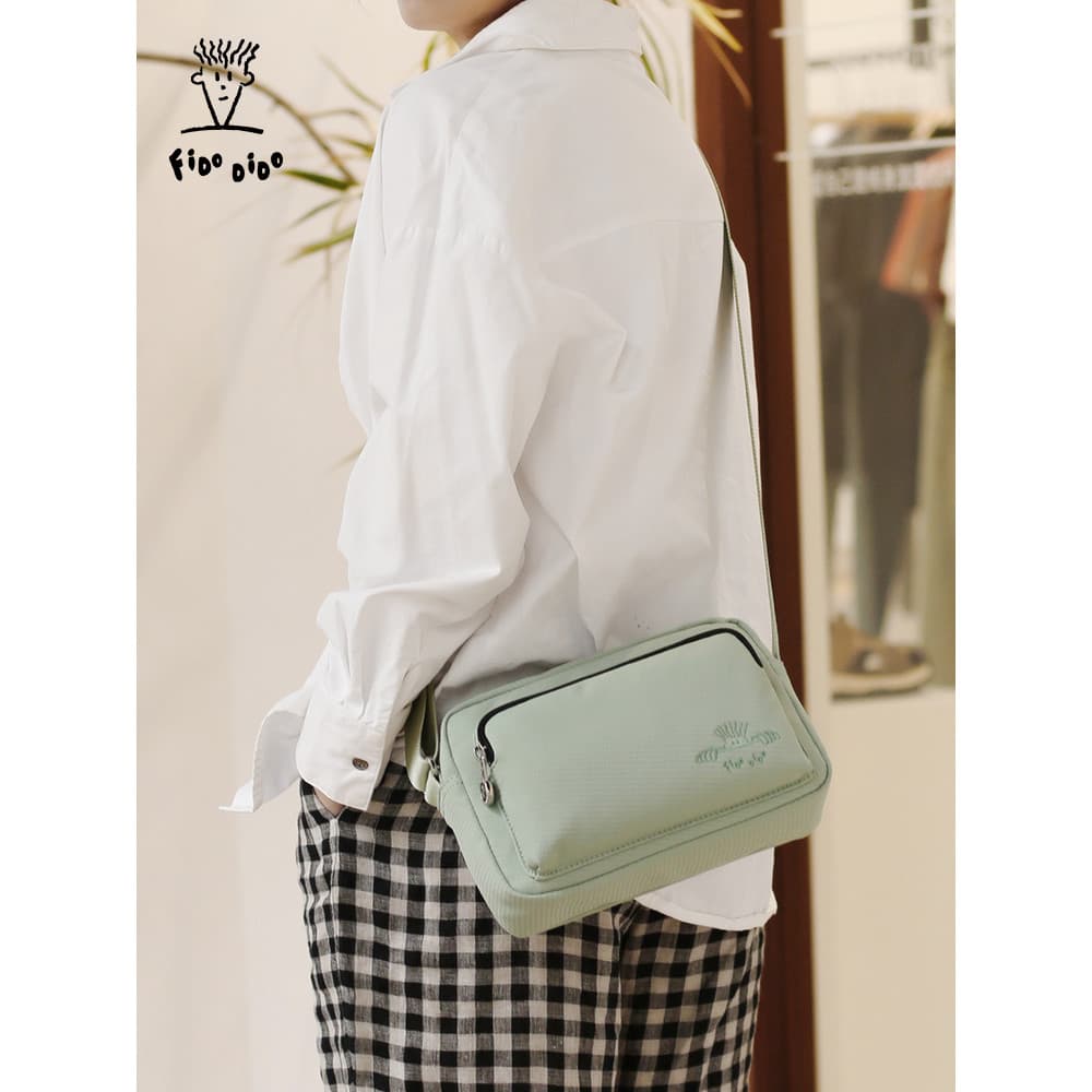 Fidu Dido Bolsa Feminina 2026 Novo Estilo Bolsa Mensageiro Feminina Oxford Pano Bolsa Pequena de Um Ombro Multi-camada L