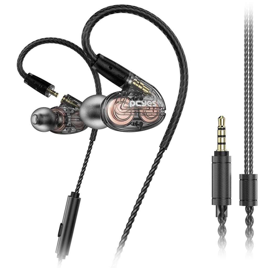 FONE DE OUVIDO GAMER PCYES KHEPER, 2 DRIVERS DINAMICOS, INTRA AURICULAR, P3 3,5MM, CABO DESTACAVEL 1,6M - FPKH2DD
