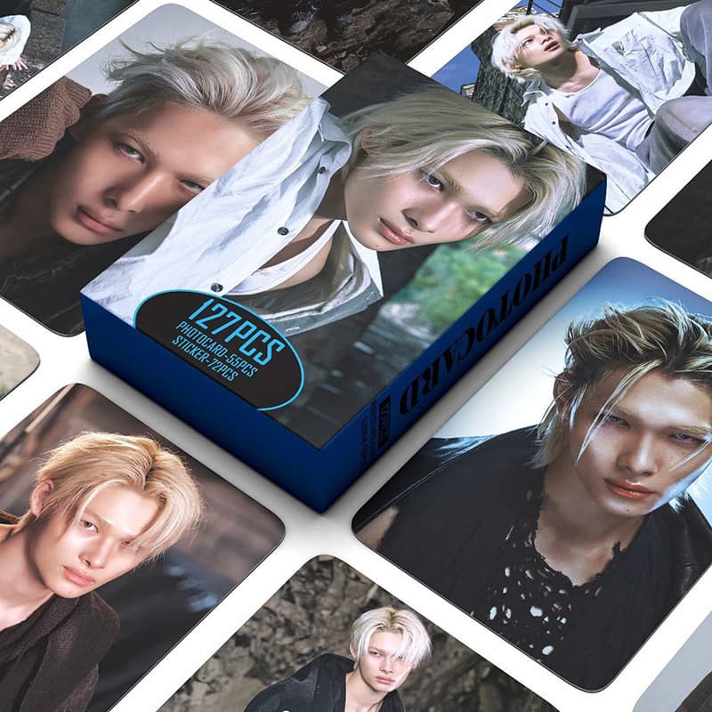 127 peças/caixa ENHYPEN NI-KI Cartão Fotográfico O SIN VANISH Álbum KPOP LOMO Coleção de Adesivos LI84