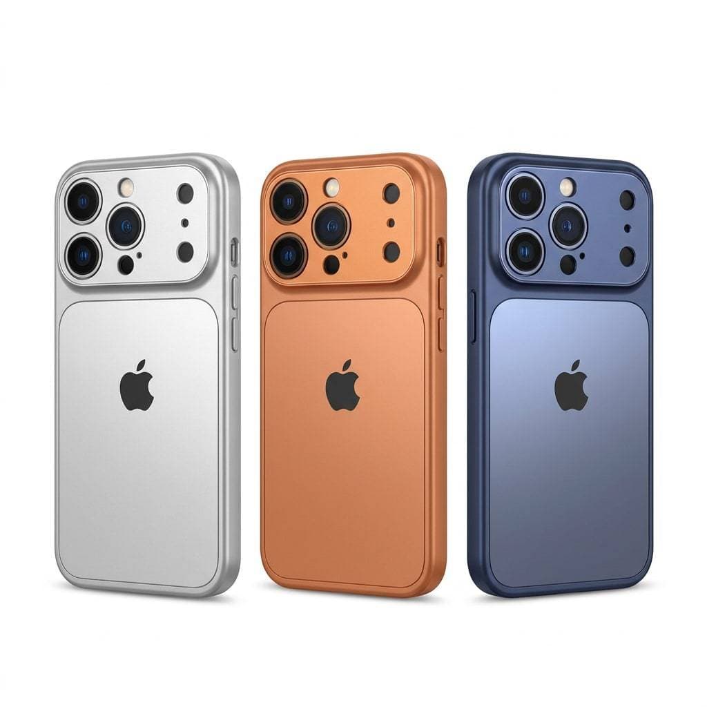 Capa De Vidro Fosco Iphone 16 15 14 13 Pro Max Com Proteção De Camera