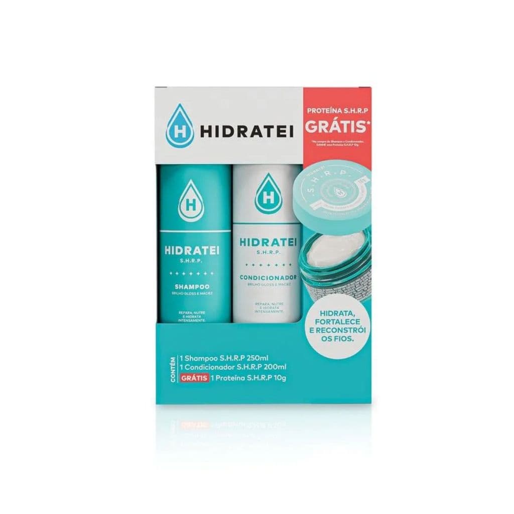 Kit SHRP Shampoo+ Condicionador + Mini Creme 10g - Hidratei