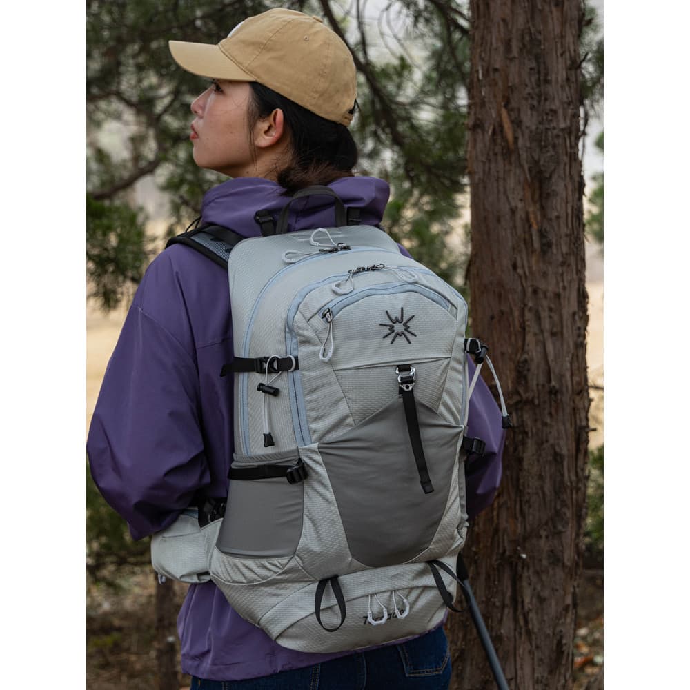 Sugi montanha terno caminhadas saco feminino mochila masculina leve esportes mochila 33L masculino caminhadas mochila su
