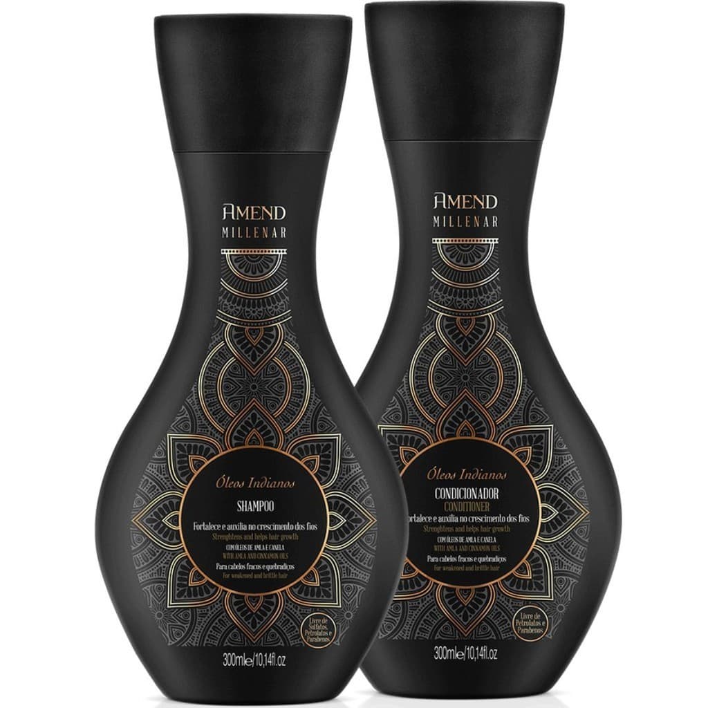 Amend Kit Millenar Óleos Indianos Shampoo 300ml + Condicionador 300ml