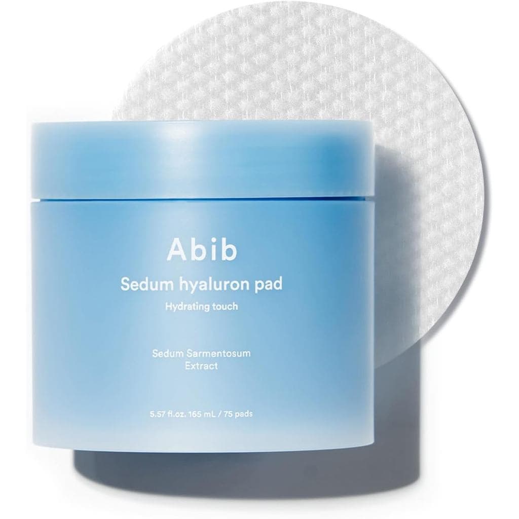 Abib Sedum Hyaluron Pad Toque Hidratante (75 pads) |   Hidratante para seca, cuidado coreano