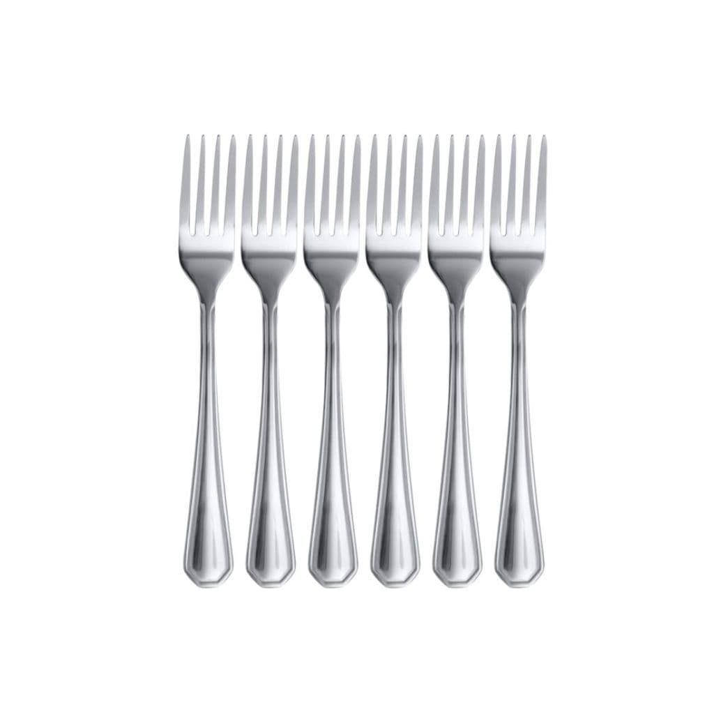 Kit 6 Garfos de sobremesa em Aço Inox