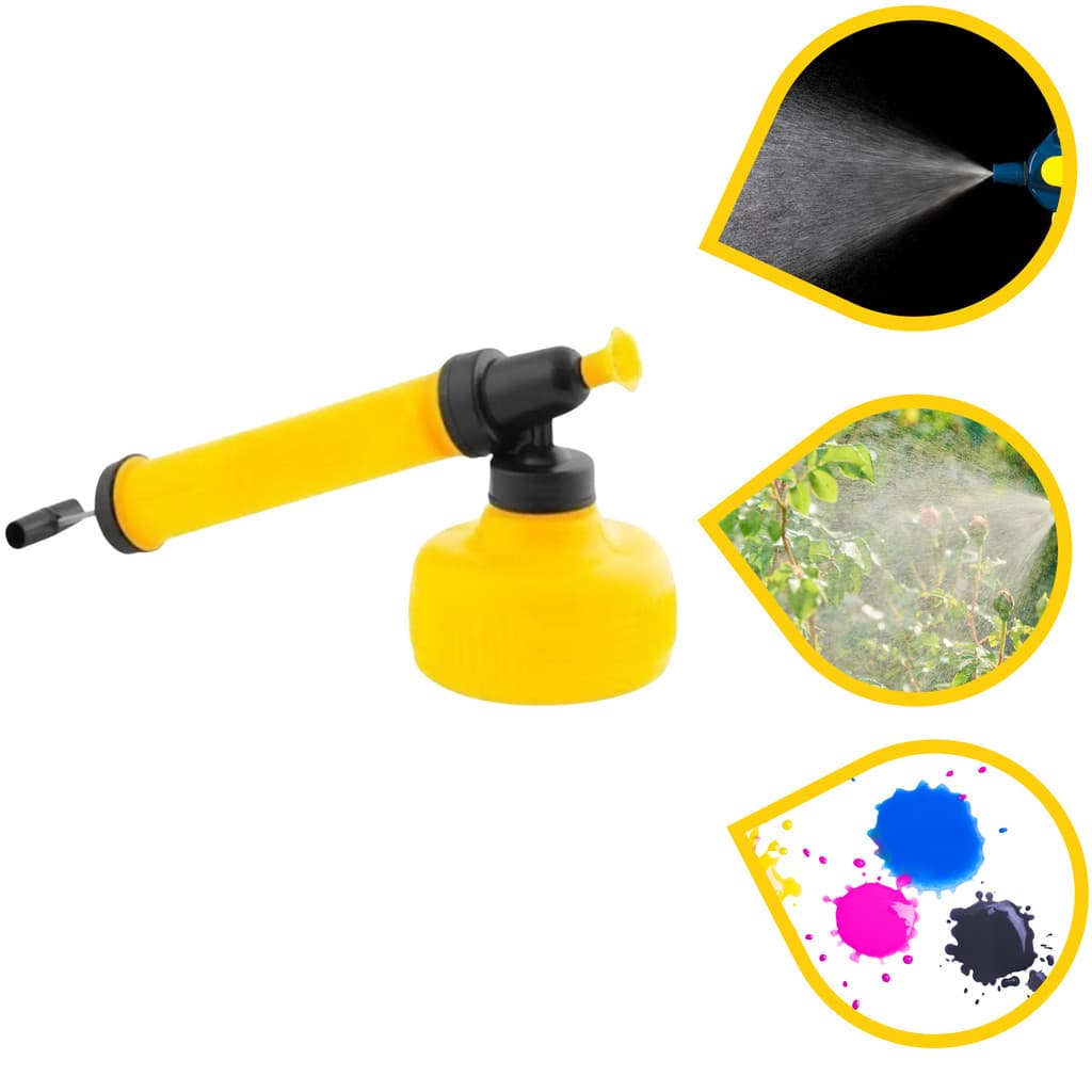Bomba Pulverizador Fritz 350ml P/ Oleo Diesel Jardim Liquido Bomba Manual de esguicho Pulverizar