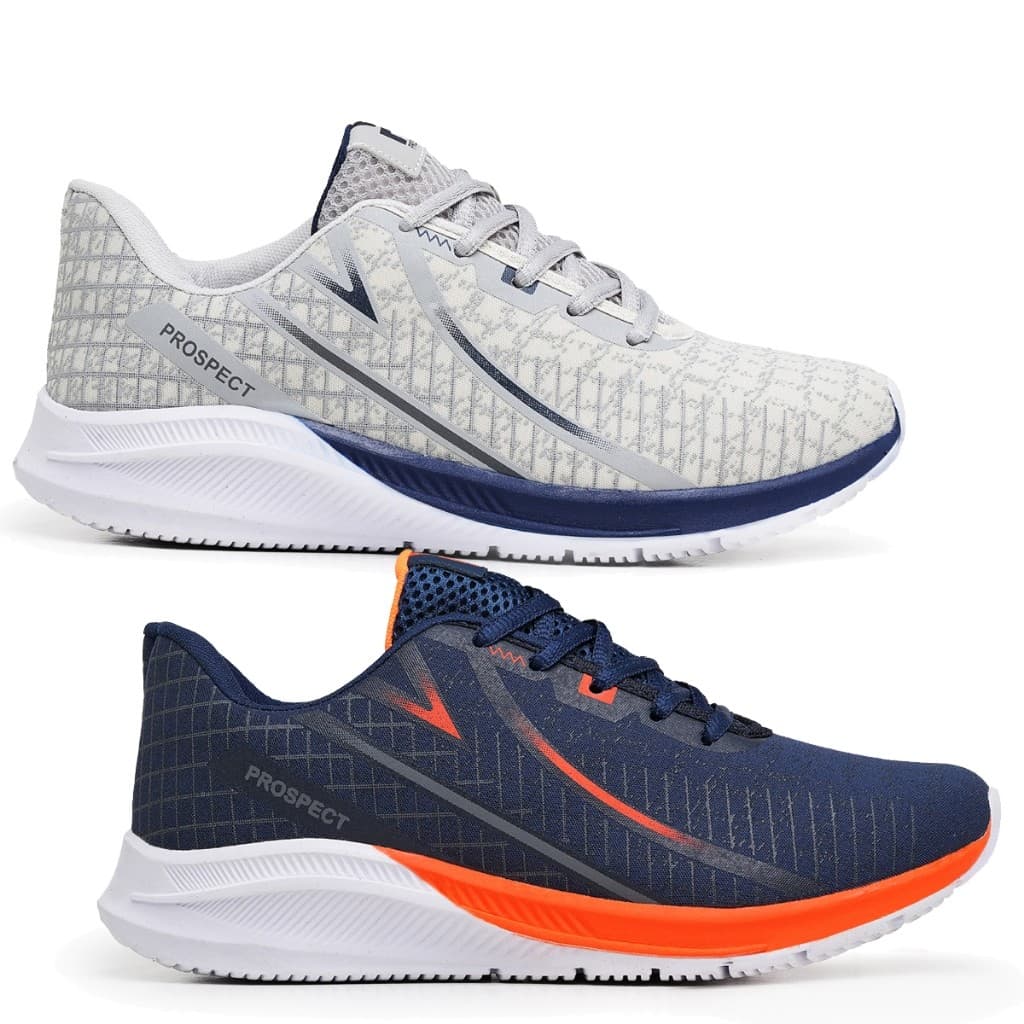Kit 2 Tênis Masculino Prospect Spark Caminhada Academia Corrida Esporte