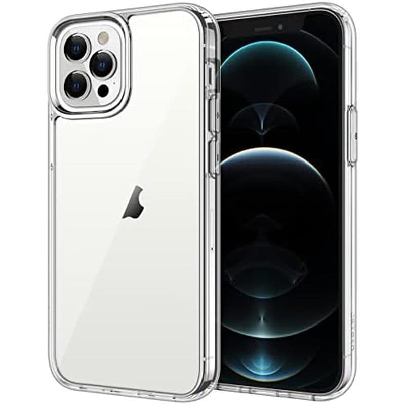 Capa JETech Para 12 Pro Max 6.7 Polegadas , Protetora De Telefone À Prova De Choque Sem Amarelecimento , Parte Traseira