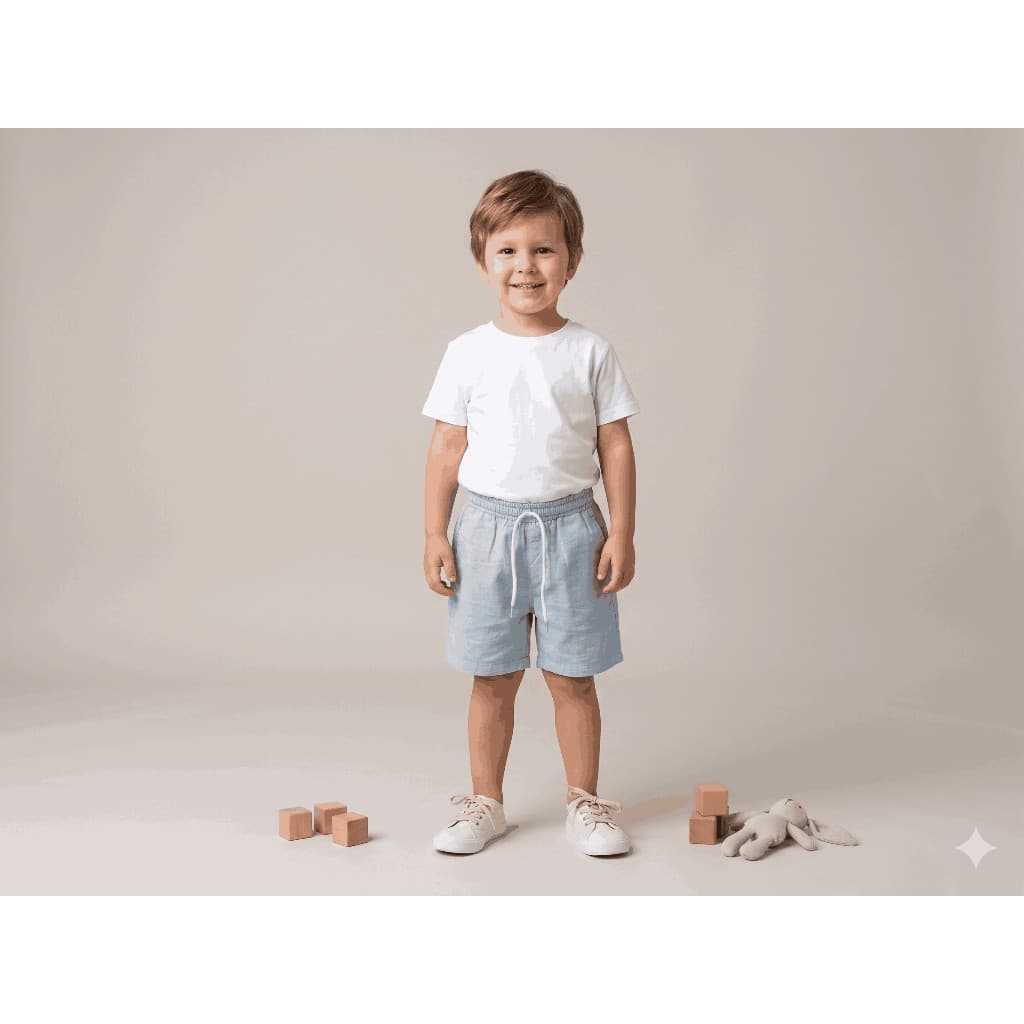 Bermuda Linho Infantil Juvenil Short Estilo Mauricinho Premium 02 ao 16