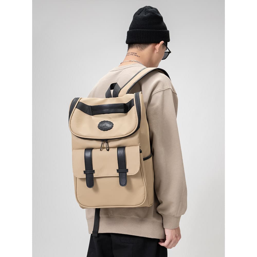 ABOYS mochila japonesa masculina nicho viagem computador Commuter mochila novo estilo Original escola secundária estudan