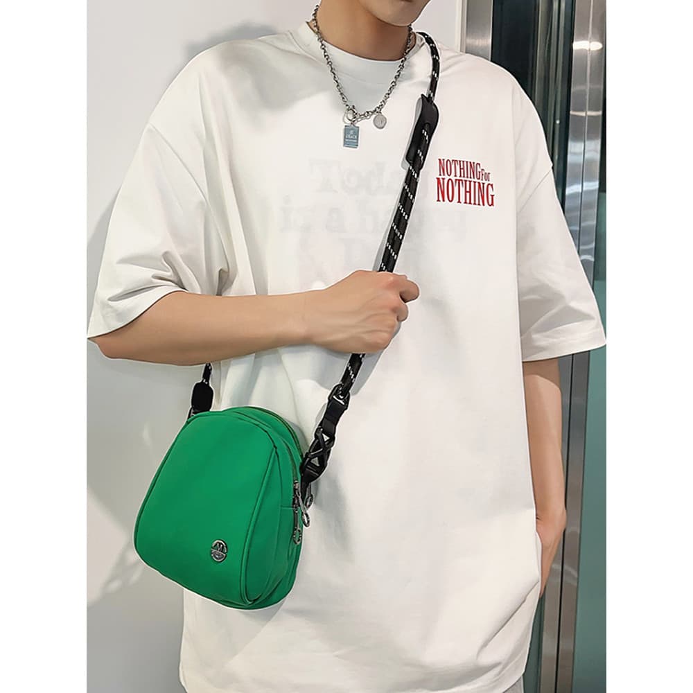 2025 leve Casual pequena bolsa de concha elegante All-Match nicho simples bolsa de telefone móvel Multi-camada bolsa de