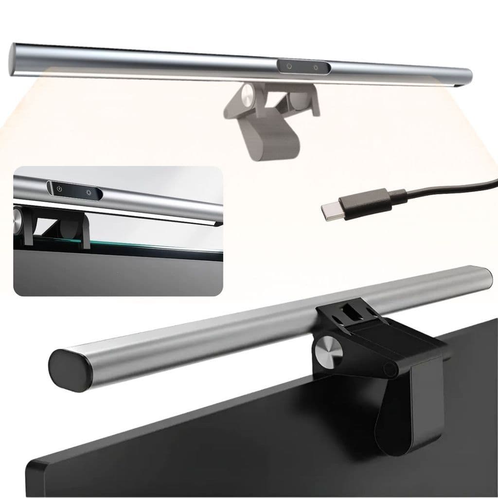 Luminária Barra De Led  Screenbar Para Monitor Notebook Computador Usb Luz LED Pc Escritório Mesa Trabalho