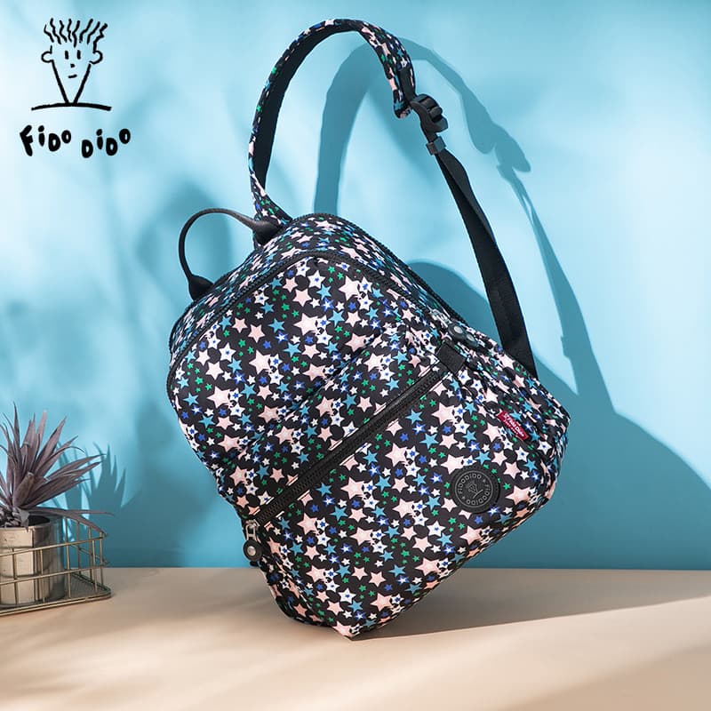 Fidu Dido Oxford Pano Mochila Feminina 2026 Novo Estilo Mochila de Viagem Grande Capacidade Leve Commuter Canvas Bolsa F