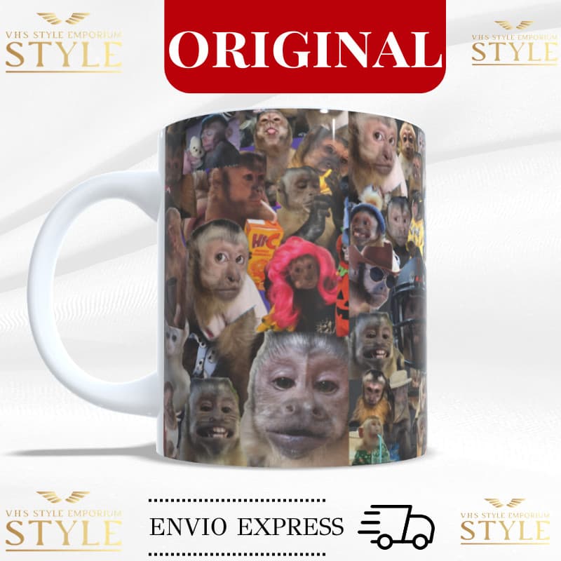 🐵🔥 Caneca Macaco Zueiro | Meme Clássico em Cerâmica Premium – Edição Exclusiva VHS+ Envio Turbo!