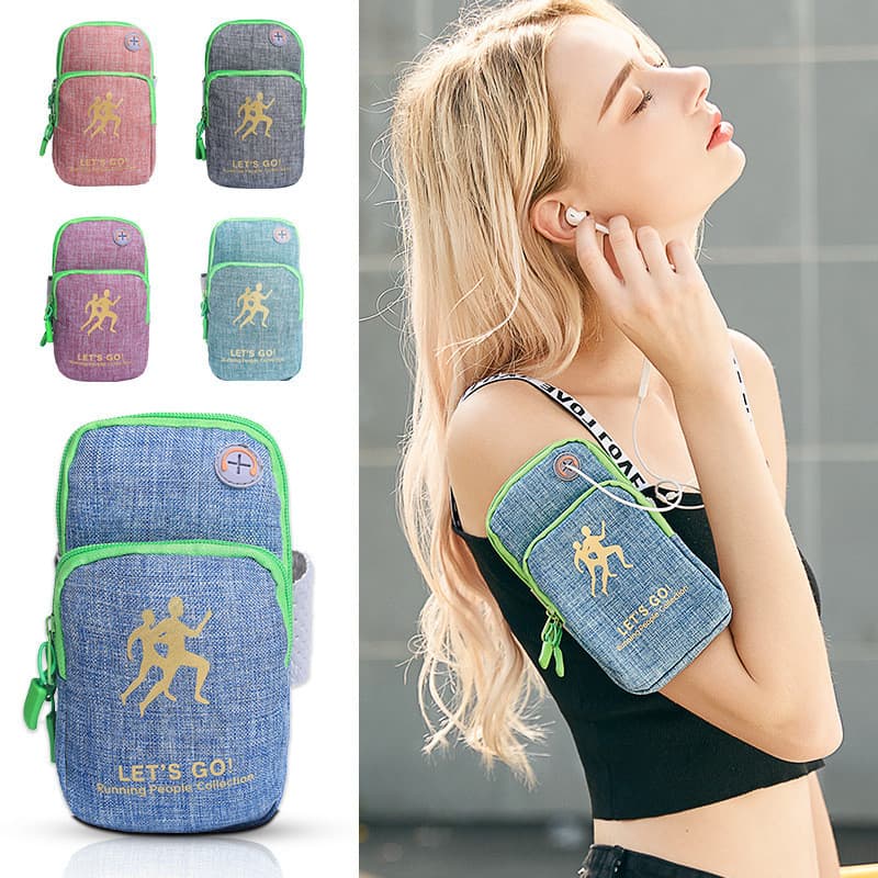 Esportes telefone braço capa ao ar livre equipamentos de corrida Fitness braço saco braço braço saco de pulso saco de ar