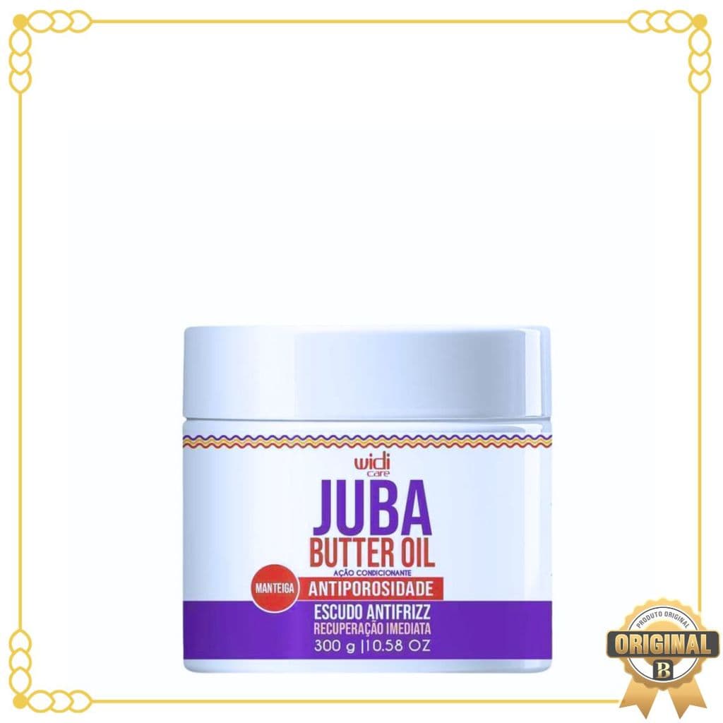 Juba Butter Oil Antiporosidade Ação Condicionante  Widi Care 300g