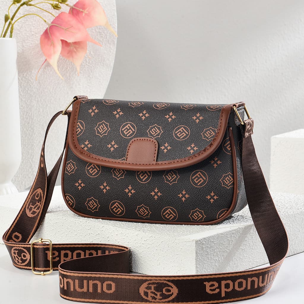 Bolsa feminina novo estilo senhoras verão moda All-Match High-End sela saco impresso mãe telefone móvel ombro mensageiro