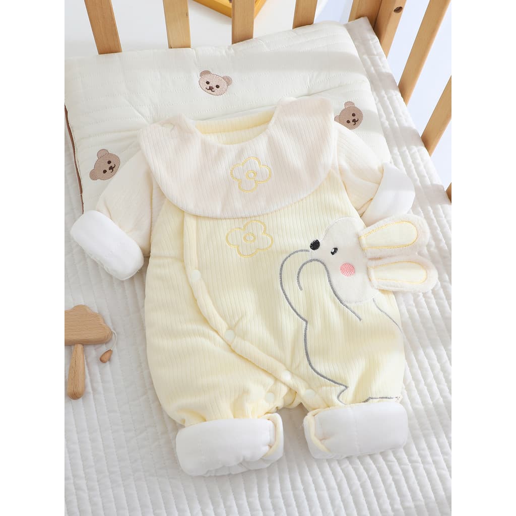Roupas para bebês recém-nascidos, macacão para bebês recém-nascidos, outono inverno, macacão para bebês, veludo, algodão