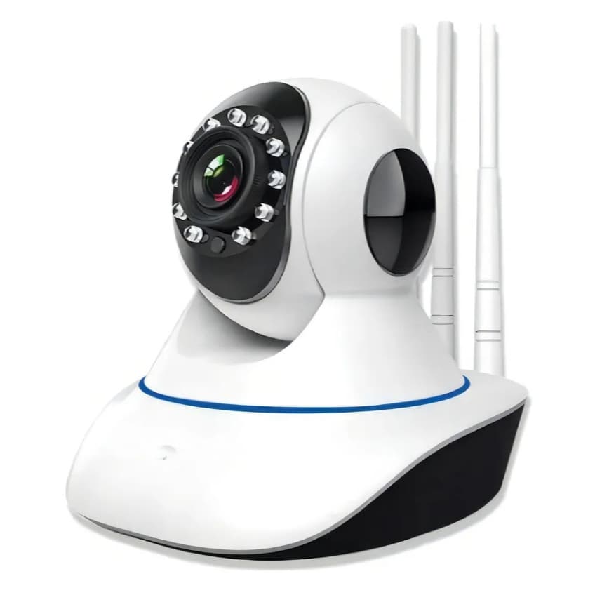 Camera De Segurança 3 Antenas Ip Wifi Sistema PixLink Yoosee Visão Noturna