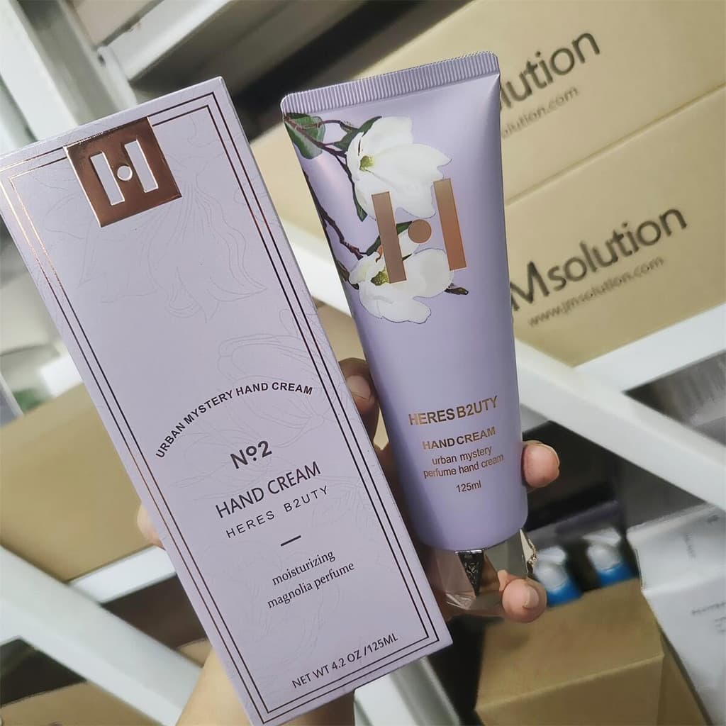 Aquis luz luxo orquídea fragrância nutritiva creme para as mãos planta Floral hidratante hidratante Anti-rachaduras frag