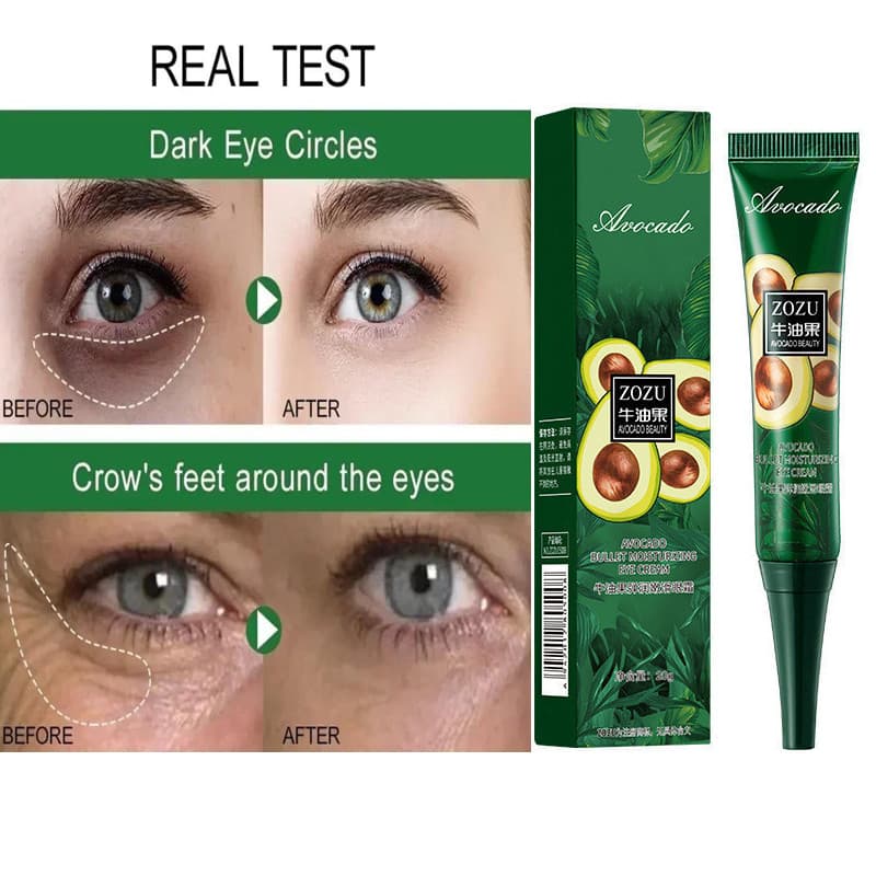 Creme para os olhos para remoção de rugas, reduz linhas finas, elimina bolsas para os olhos, olheiras e inchaço flutuant