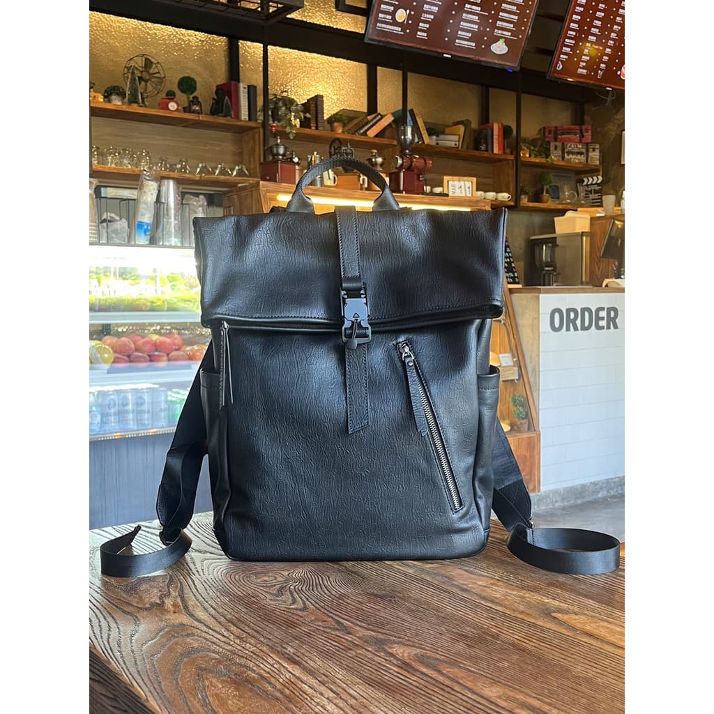 Wolf Road High-End couro genuíno vegetal curtido primeira camada mochila de couro grande capacidade lazer negócios viage