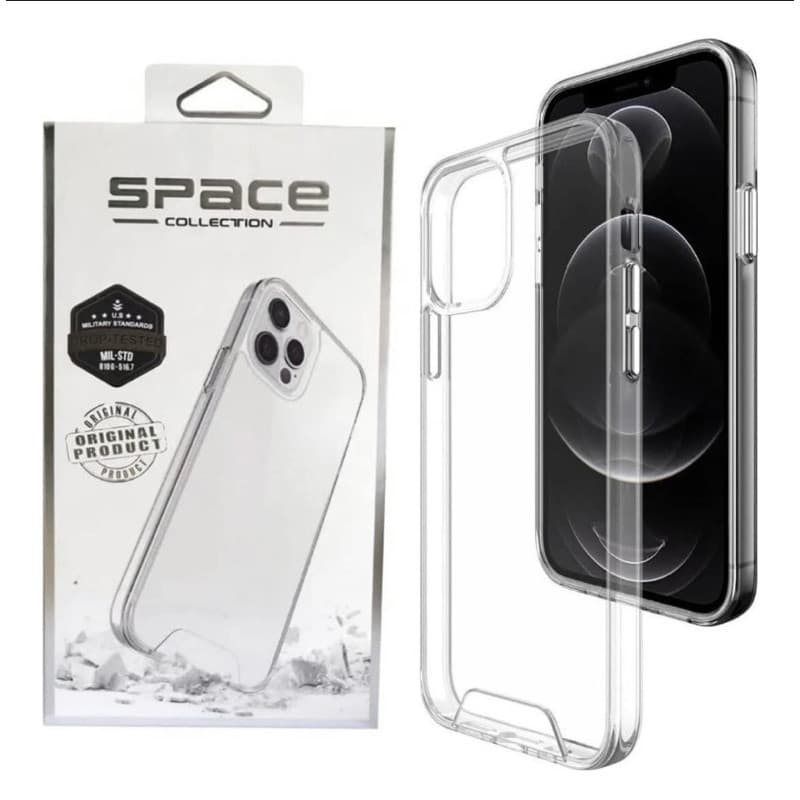Capinha Capa Transparente Space Anti Impacto Para Iphone  11 12 13 14 15Promax 16 16Promax