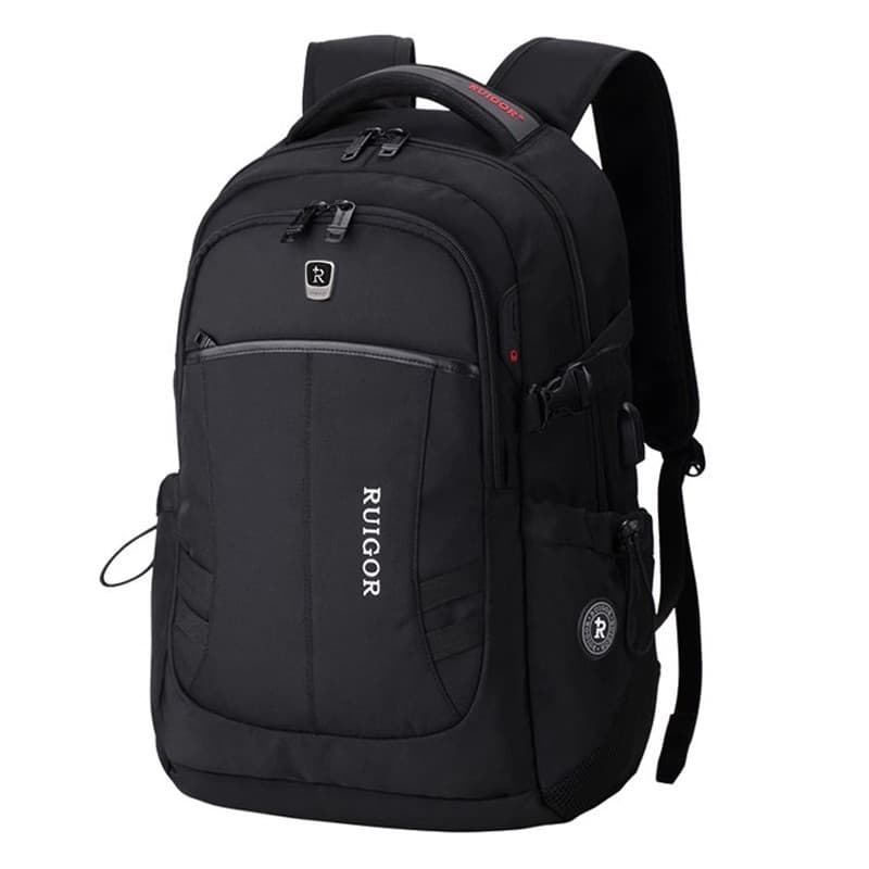 Rigo Swiss Mochila Masculina Bolsa de Grande Capacidade Bolsa de Computador de Viagem de Negócios Bolsa Escolar Estudant