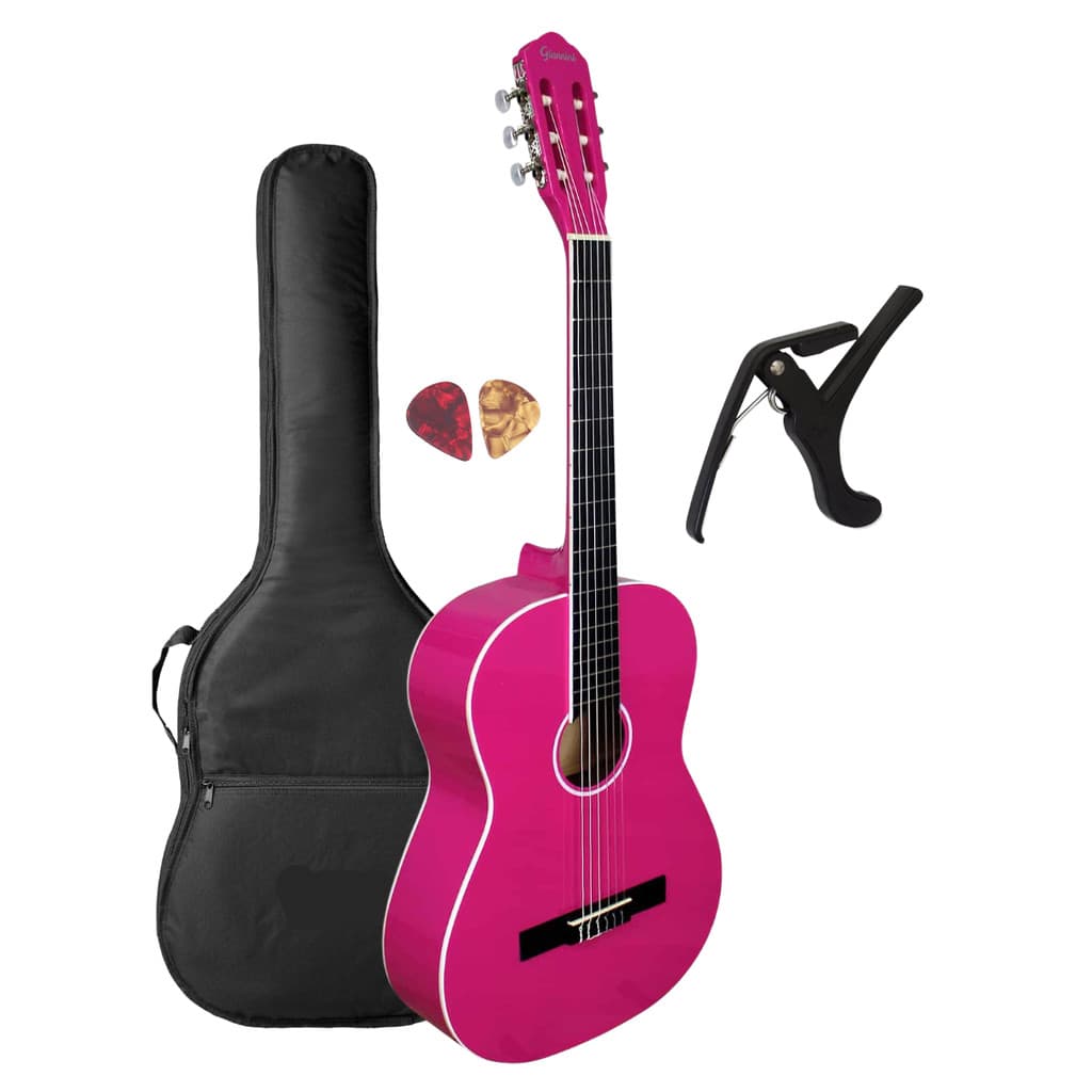 Violão Nylon Rosa Giannini Acústico N-14 PKG + Acessórios
