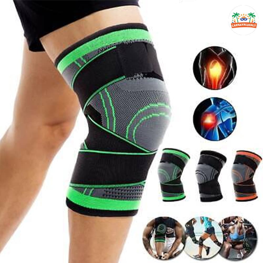 Kit 2 Tornozeleiras/Joelheiras/Cotoveleiras/Munhequeiras/Pulso - Protetor Compressivo Tensor para Aliviar Dor no Joelho