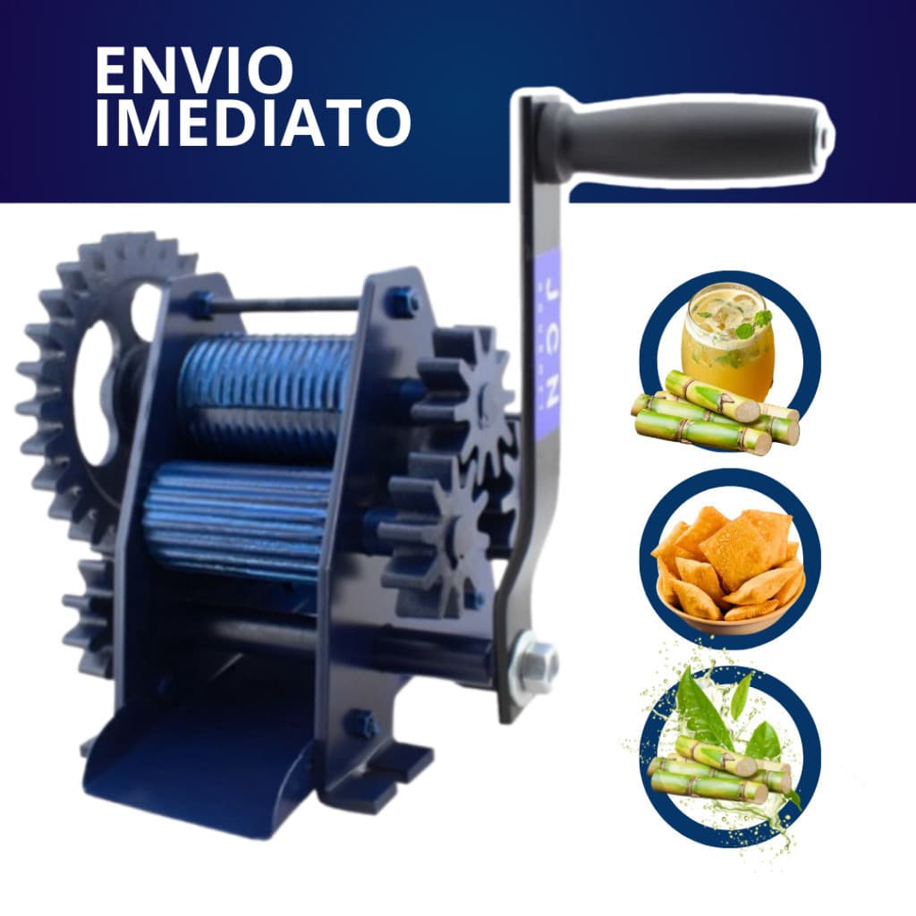 Engenho De Cana Engenhoca Garapeira Moenda Moinho Maquina Moer  Manual  JCN Gourmet P60