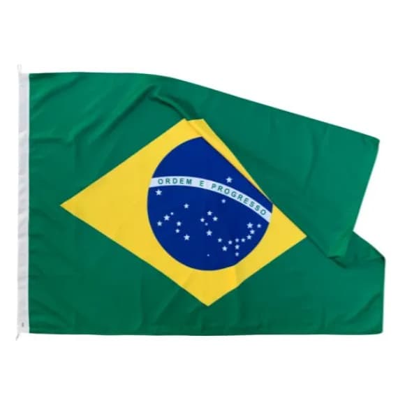 Bandeira do Brasil 90x130cm – Torcida Patriota Eleições e Decoração