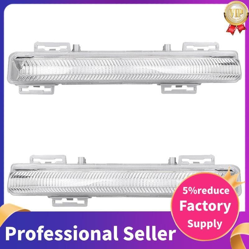 1 Par Dianteiro DRL Luzes Diurnas Lâmpada De Luz De Nevoeiro Para-W204 W212 C250 C280 C350 E350 2007-2014