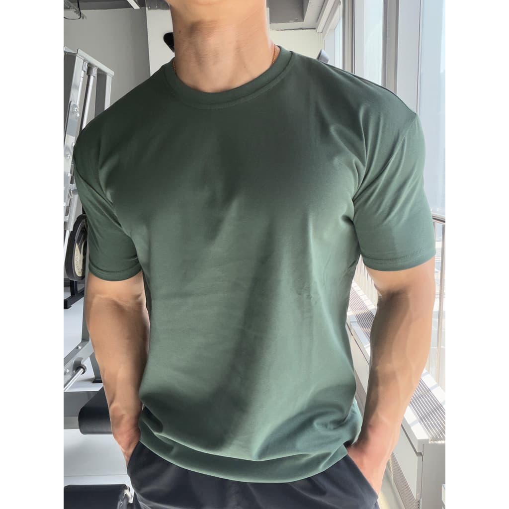 Camiseta esportiva de verão almofadas de ombro masculinas mostrar músculos correndo treinamento Fitness punhos de manga